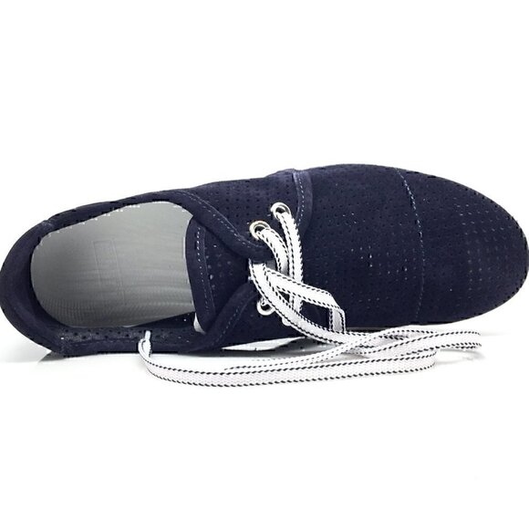 NEW MAXMARA MM41 Navy  Blue Suede Sneakers size US 6 - Picture 11 of 11